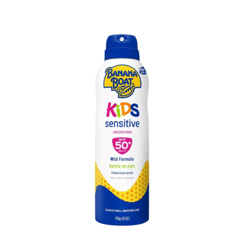  Xịt Chống Nắng Trẻ Em Banana Boat Kids Sensitive Sunscreen Spray SPF50+ PA++++ 
