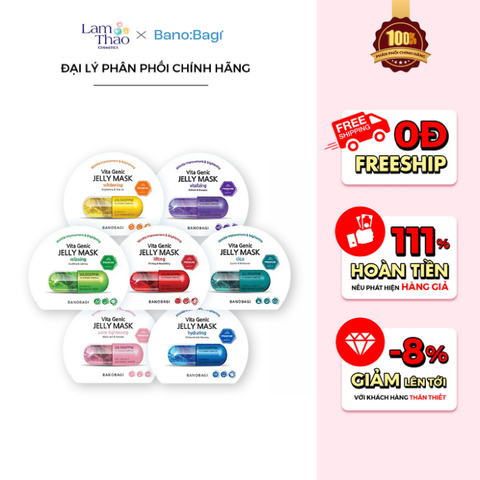  Mặt Nạ Dưỡng Da Banobagi Vita Genic Jelly Mask 