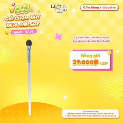  [DEAL SỐC 04.05 - 07.05] Cọ Phấn Mắt Lớn Rose Gold Guoxiaoniu Eyeshadow Brush 