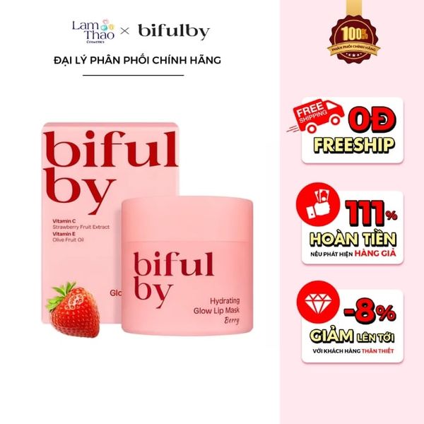 Mặt Nạ Ngủ Môi Biful By Hydrating Glow Lip Mask