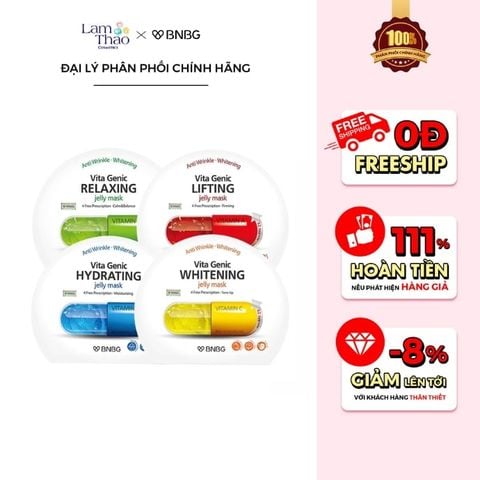  Mặt Nạ BNBG Vita Genic Jelly Mask 