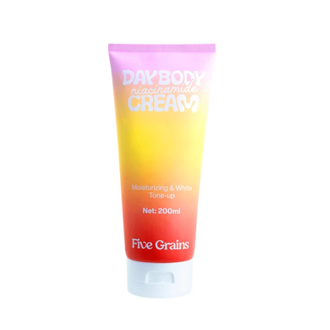 [ TẶNG GĂNG TAY] Sữa Dưỡng Thể Sáng Da Nâng Tone Five Grains Niacinamide Day Body Cream - Moisturizing & White Tone-Up 