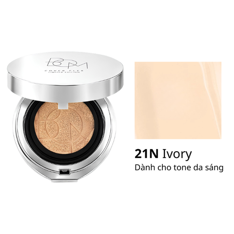  Phấn Nước Che Khuyết Điểm BOM Cover Flex Cushion SPF 50+ PA+++ (Limited Edition) 