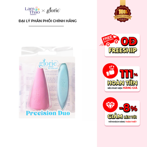  Bộ Đôi Bông Mút Glorie Precision Dou 