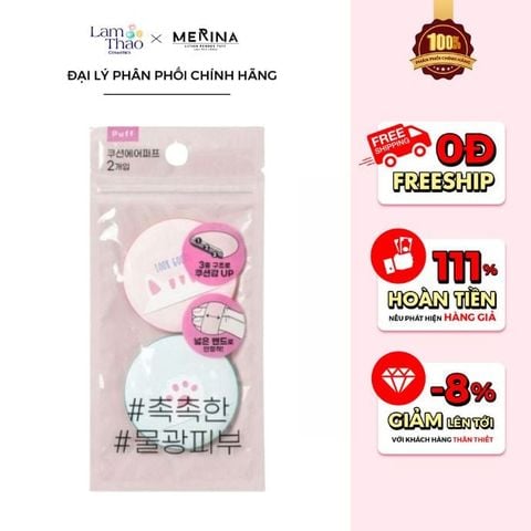  Bông Mút Cushion Hình Mèo Merina 