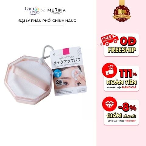  Bông Mút Nhung Hình Tròn Merina 