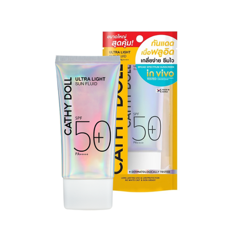 Sữa Chống Nắng Dưỡng Da Cathy Doll Ultra Light Sun Fluid SPF50+ PA++++ 