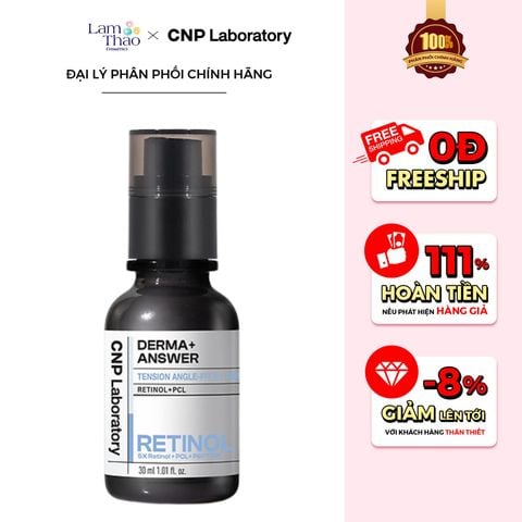  Tinh Chất Retinol, Chống Lão Hóa CNP Derma Answer Tension Angle Fit Ampule 