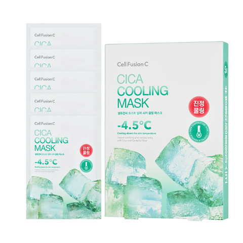  Mặt Nạ Rau Má Hạ Nhiệt Giảm Mụn & Làm Dịu Da Cell Fusion C Cica Cooling Mask 