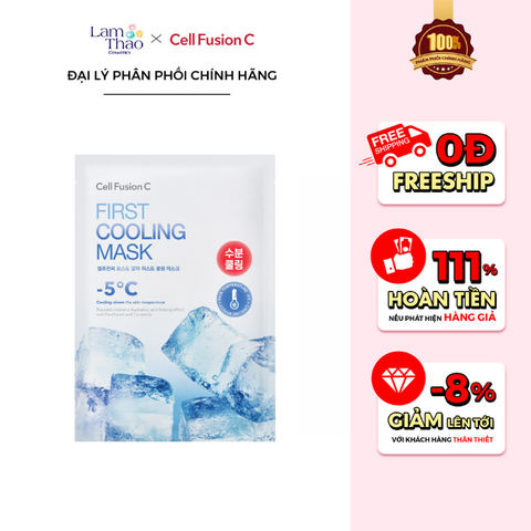  Mặt Nạ Hạ Nhiệt & Làm Dịu Da Cell Fusion C First Cooling Mask 