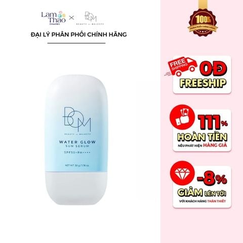  Serum Chống Nắng B.O.M Water Glow Sun Serum 