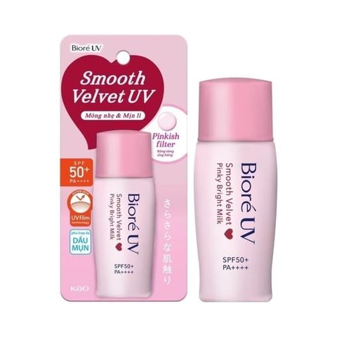  Sữa Chống Nắng Sáng Hồng Tự Nhiên Bioré UV Bright Milk SPF50+/PA+++ 