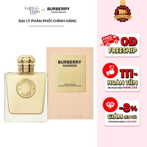  Nước Hoa Burberry Goddess Eau De Parfum 