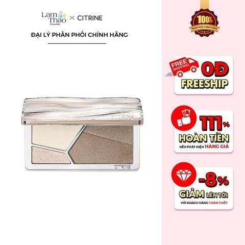  Phấn Tạo Khối Citrine Light And Shadow Blending Contour Palette 