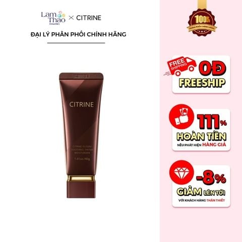  Kem Lười Citrine Glossy Soothing Tinted Moisturizer 