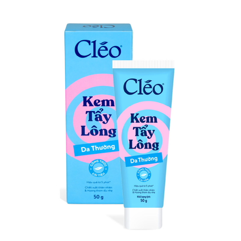  Kem Tẩy Lông Dành Cho Da Thường Cleo Hair Removal Cream Normal Skin 