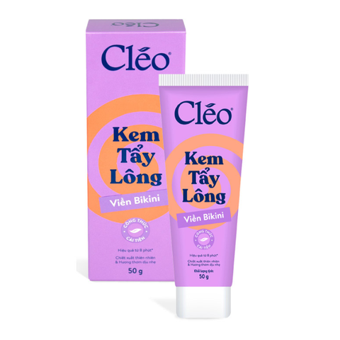  Kem Tẩy Lông Viền Bikini Cleo Hair Removal Cream Bikini Line 