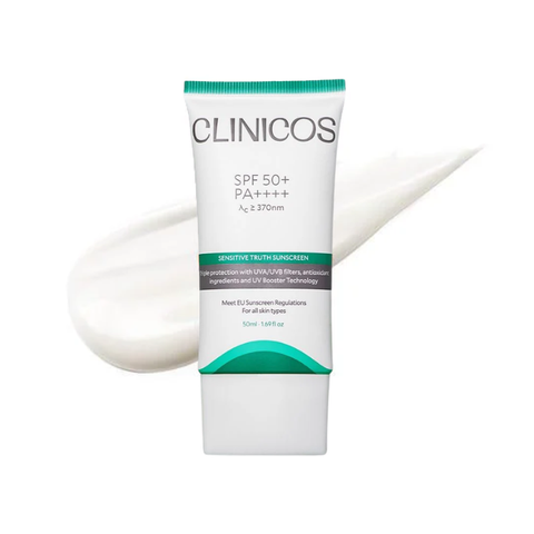  [MUA 1 TẶNG 1 KCN CLINICOS] Kem Chống Nắng Dành Cho Da Nhạy Cảm Clinicos Sensitive Truth Sunscreen SPF50+ PA++++ 