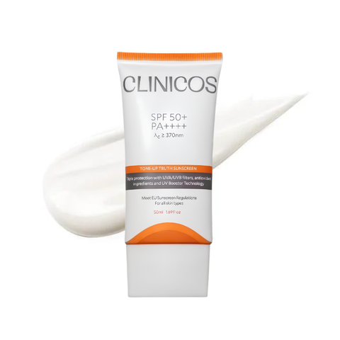  [MUA 1 TẶNG 1 KCN CLINICOS] Kem Chống Nắng Nâng Tông Tự Nhiên Clinicos Tone-Up Truth Sunscreen SPF50+ PA++++ 