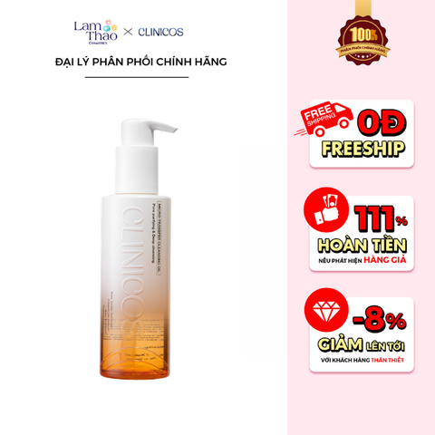  Dầu Tẩy Trang Công Nghệ Vi Nhũ Clinicos Micro Transfer Cleansing Oil 
