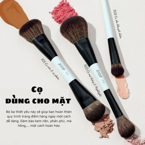  Set Cọ Jessup 14-IN-10 DUO-END 10 CÂY 