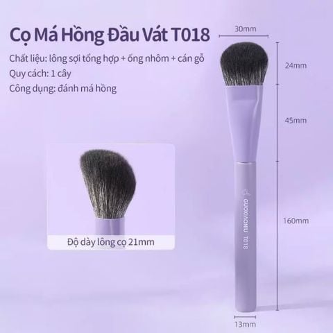  Cọ Má Hồng Nghiêng Guoxiaoniu Bunny Sloped Blush Brush 