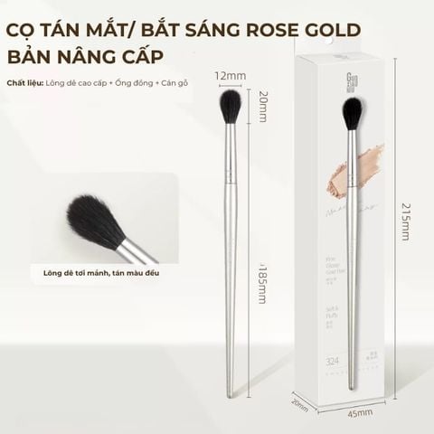  Cọ Tán Phấn Mịn Rose Gold Guoxiaoniu Blending Brush 
