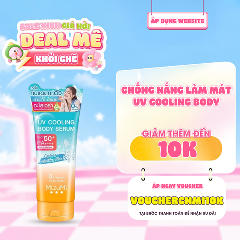  Tinh Chất Chống Nắng Làm Mát Cơ Thể Mizumi UV Cooling Body Serum 