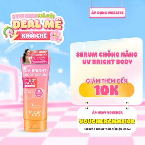  Tinh Chất Chống Nắng Mizumi UV Bright Body Serum SPF50+ PA++++ 