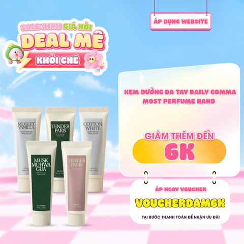  Kem Dưỡng Da Tay Daily Comma Most Perfume Hand Cream 
