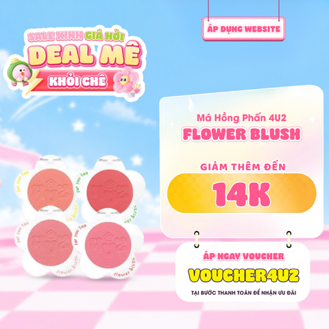 Phấn Má Hồng 4U2 Flower Blush 