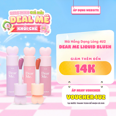  Má Hồng Dạng Lỏng 4U2 Dear Me Liquid Blush 