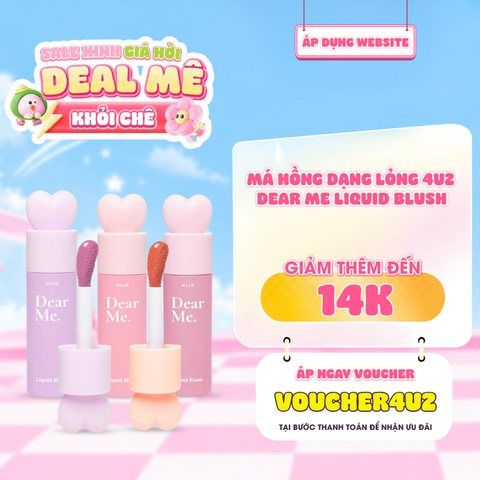  Má Hồng Dạng Lỏng 4U2 Dear Me Liquid Blush 