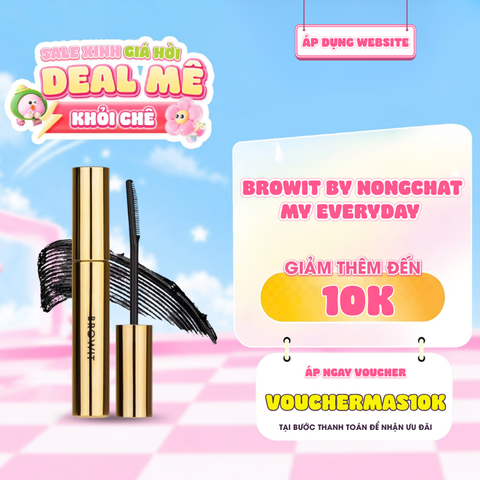  Mascara Làm Dày, Dài Mi Browit By Nongchat My Everyday Endless Night Mascara 