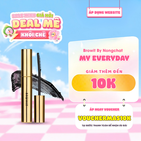  Mascara Làm Dày, Dài Mi Browit By Nongchat My Everyday Endless Night Mascara 