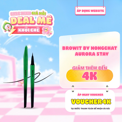  Bút Kể Mắt Lâu Trôi Browit Aurora Stay Eyeliner 