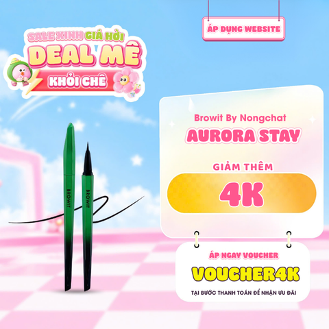  Bút Kể Mắt Lâu Trôi Browit Aurora Stay Eyeliner 