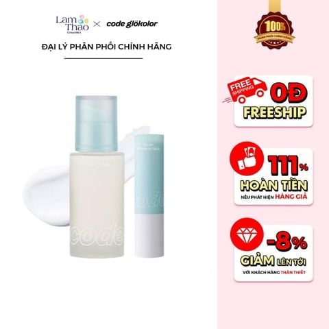  Kem Lót Trang Điểm Code Glokolor Fix On Primer Special Edition 