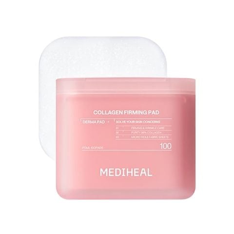  Toner Pad Hỗ Trợ Săn Chắc & Tăng Độ Đàn Hồi Da Mediheal Collagen Firming Pad 