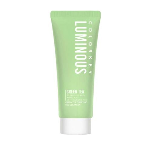  Gel Rửa Mặt Trà Xanh Colorkey Luminous Green Tea Purifying Gel Cleanser 