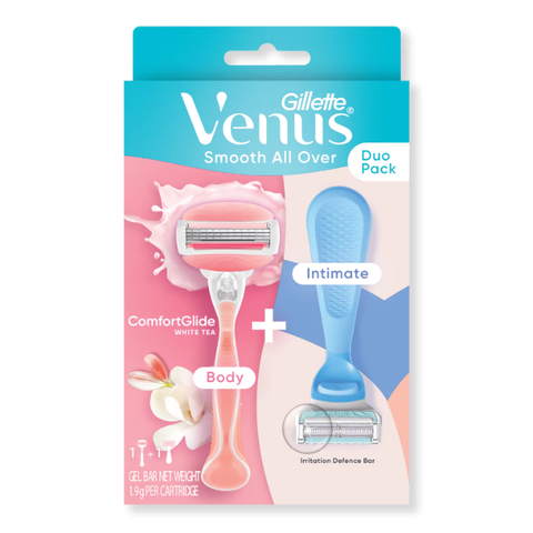  Dao Cạo Gillette Venus Comfortglide White Tea Body + Venus Intimate Bikini 