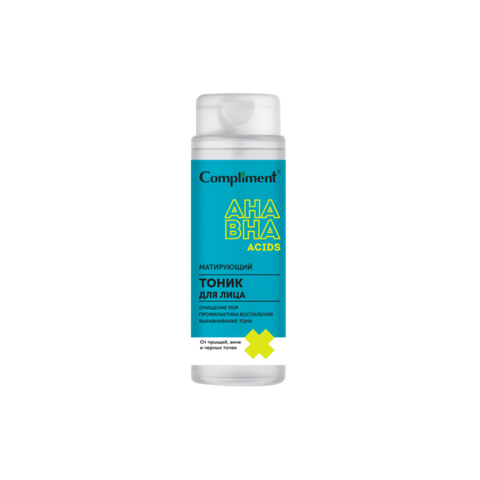  Nước Hoa Hồng Compliment AHA/BHA Acids Mattifying Toner 
