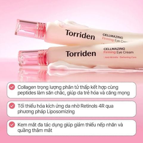  Kem Dưỡng Mắt Torriden Cellmazing Firming Eye Cream 
