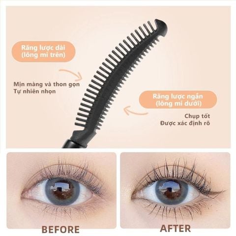  Mascara Định Hình Mi Ukiss Eyelashes Base 