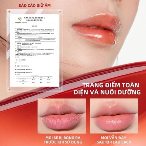  Son Bóng Tráng Gương Ukiss Sparkling Glazed Lip Gloss 