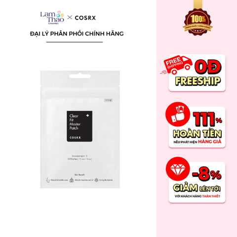  Miếng Dán Mụn Cosrx Master Patch Clear Fit 