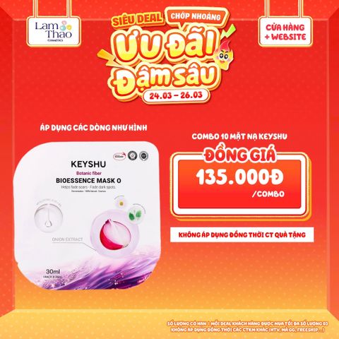  [DEAL SỐC 24.03 - 26.03 COMBO 10 MASK] Mặt Nạ Keyshu Bioessence Mask O GLB 
