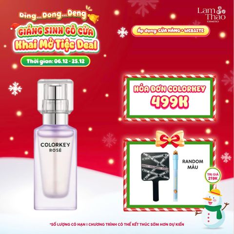  [DEAL SỐC 6.12 - 25.12 MUA HOÁ ĐƠN COLORKEY 499K TẶNG GƯƠNG + SON KEM LÌ] Nước Hoa Colorkey Rose Wild Violet Eau De Parfum 