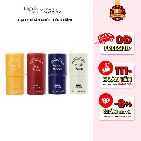  Nước Hoa Khô Daily Comma Bello De Perfume Solid Perfume 