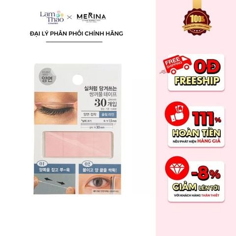  Miếng Dán Mí 2 Mặt 30 Miếng Merina 